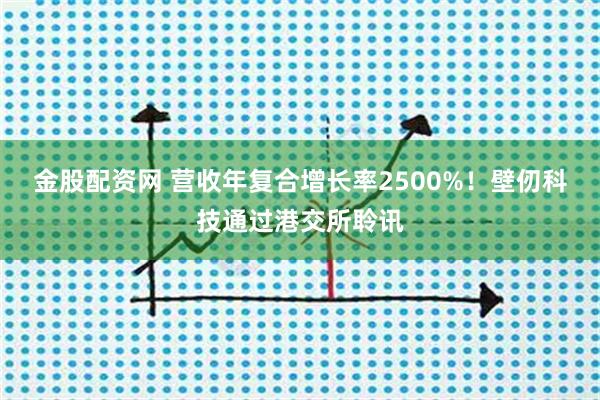金股配资网 营收年复合增长率2500%！壁仞科技通过港交所聆讯